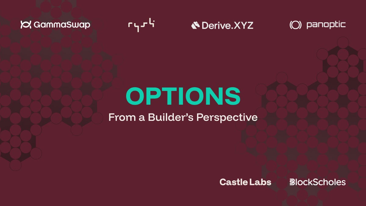 Options from a Builder’s Perspective