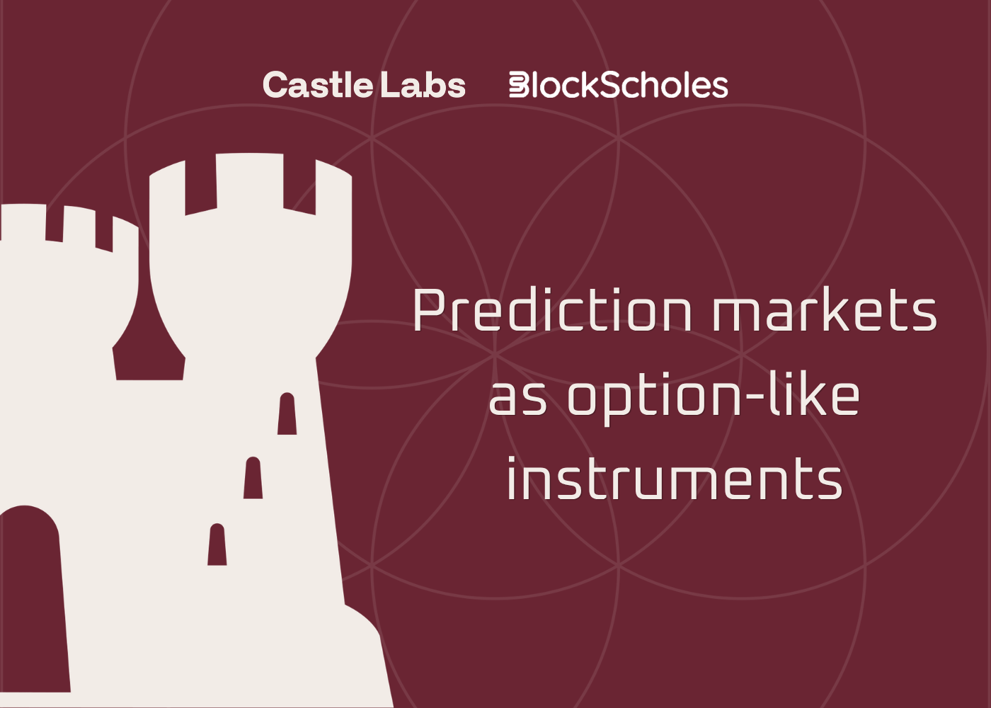 Prediction markets as option-like instruments